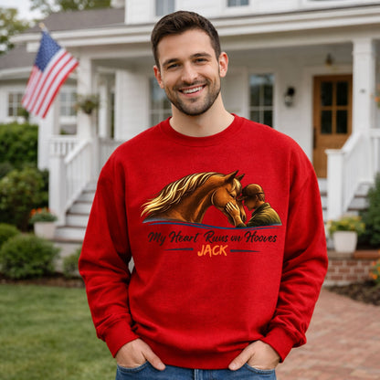 My Heart Runs on Hooves Sweatshirt – view 5