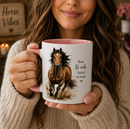 Born to Ride Horse Mug – view 5