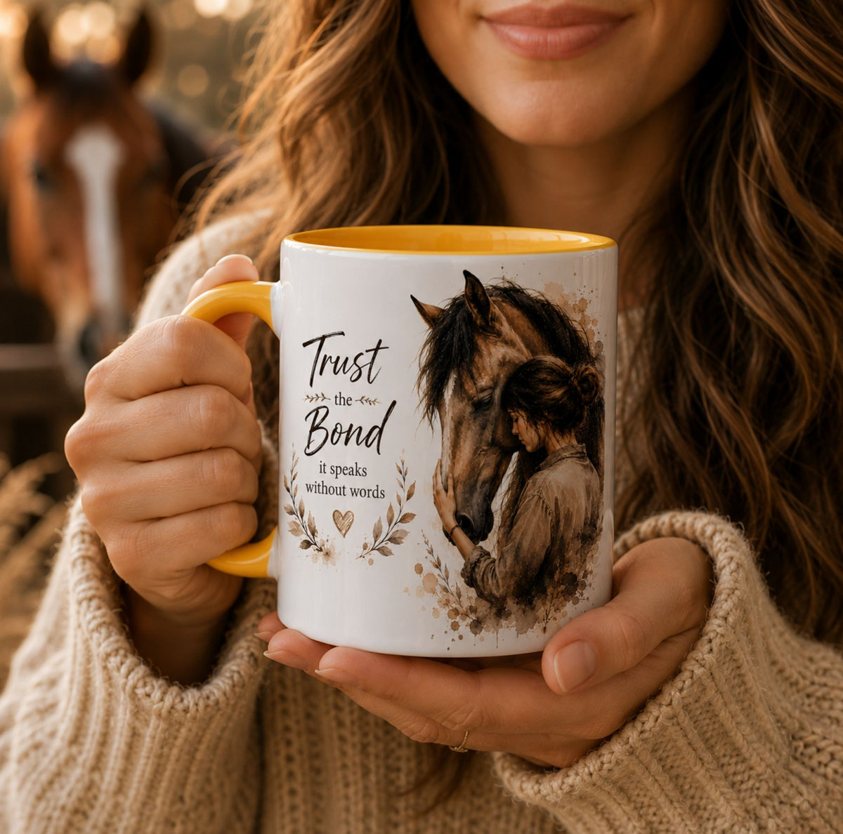 Trust the Bond Horse Mug – view 5