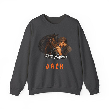 Ride Together Personalized Horse Sweatshirt – view 10