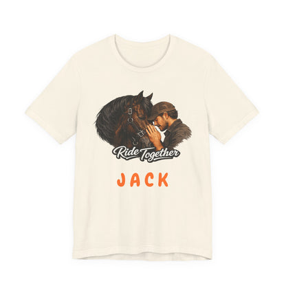 Ride Together Personalized Horse T-Shirt – view 10