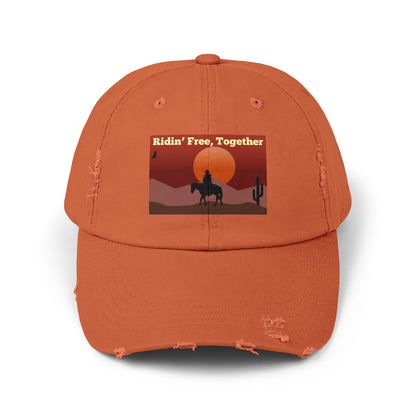 Ridin' Free Together Distressed Cap – view 5