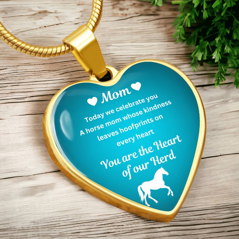 Heart of Our Herd Heart-Shaped Necklace – view 10