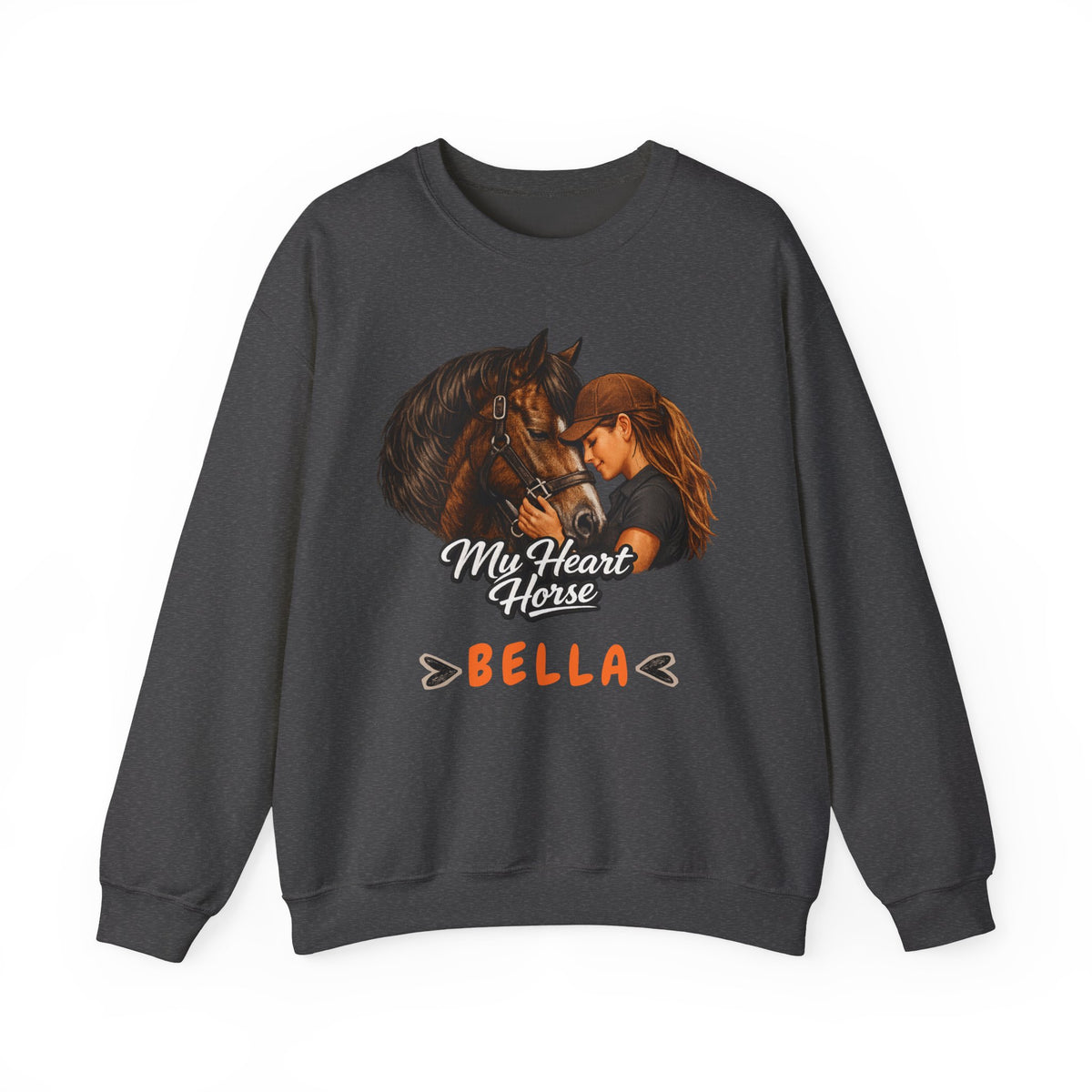 My Heart Horse Personalized Sweatshirt – view 11