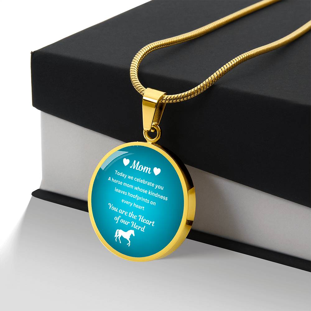 Heart of Our Herd Round-Shaped Necklace – view 9