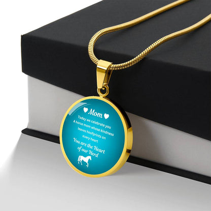 Heart of Our Herd Round-Shaped Necklace – view 9