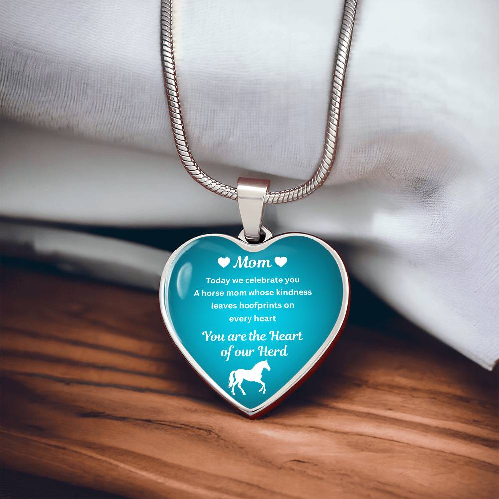 Heart of Our Herd Heart-Shaped Necklace – view 4