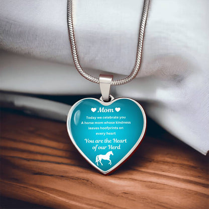 Heart of Our Herd Heart-Shaped Necklace – view 4