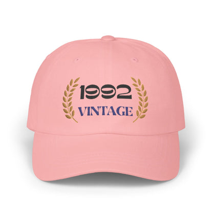 Custom Birth Year Baseball Cap- Adjustable Unisex Retro Hat