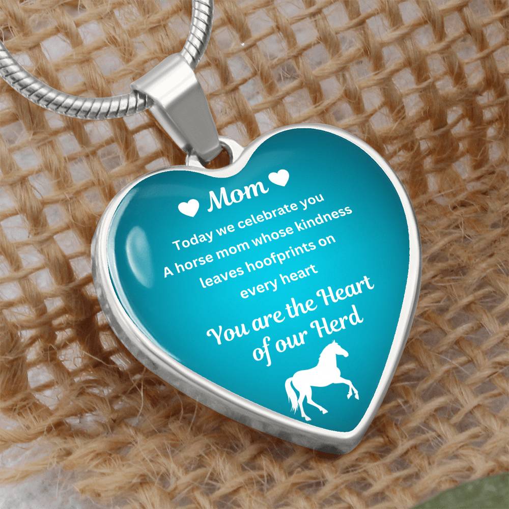 Heart of Our Herd Heart-Shaped Necklace – view 7