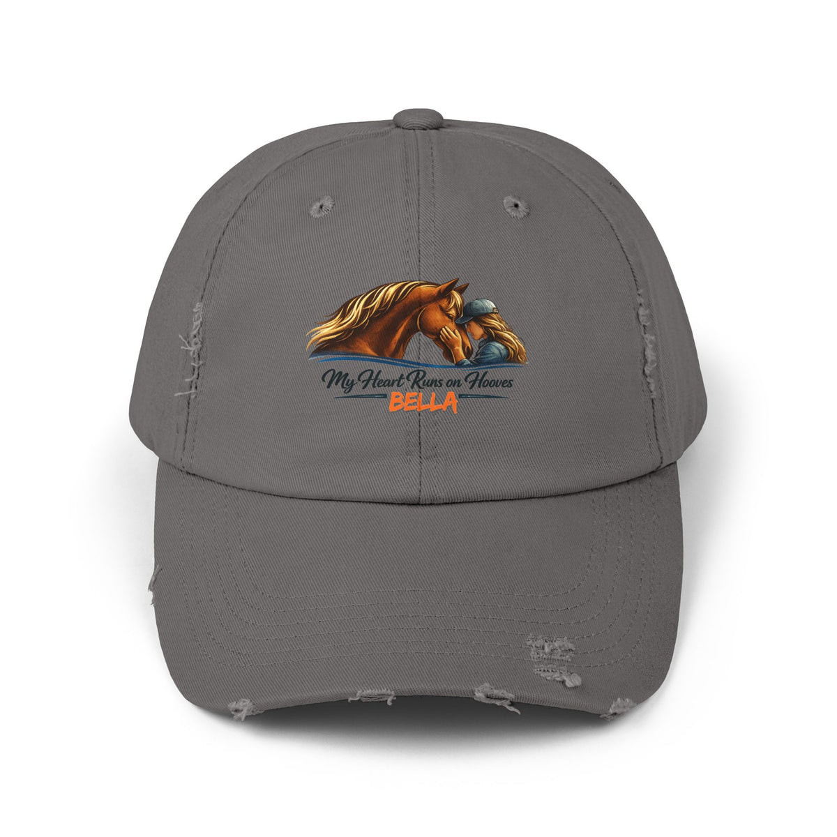 Heart Runs on Hooves Personalized Cap – view 9