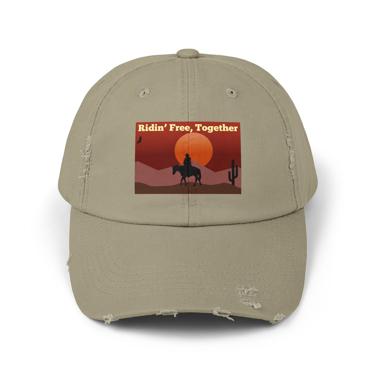 Ridin' Free Together Distressed Cap – view 8