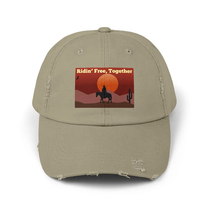 Ridin' Free Together Distressed Cap – view 8