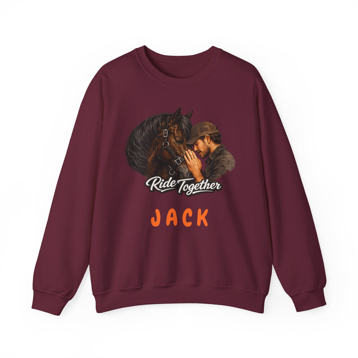 Ride Together Personalized Horse Sweatshirt – view 14