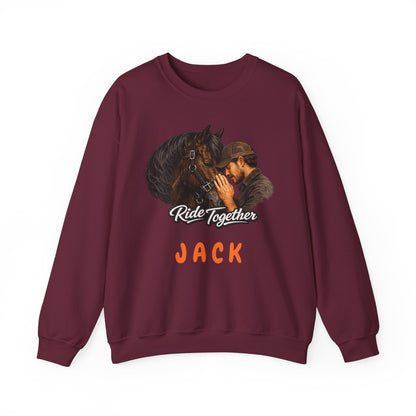 Ride Together Personalized Horse Sweatshirt – view 14