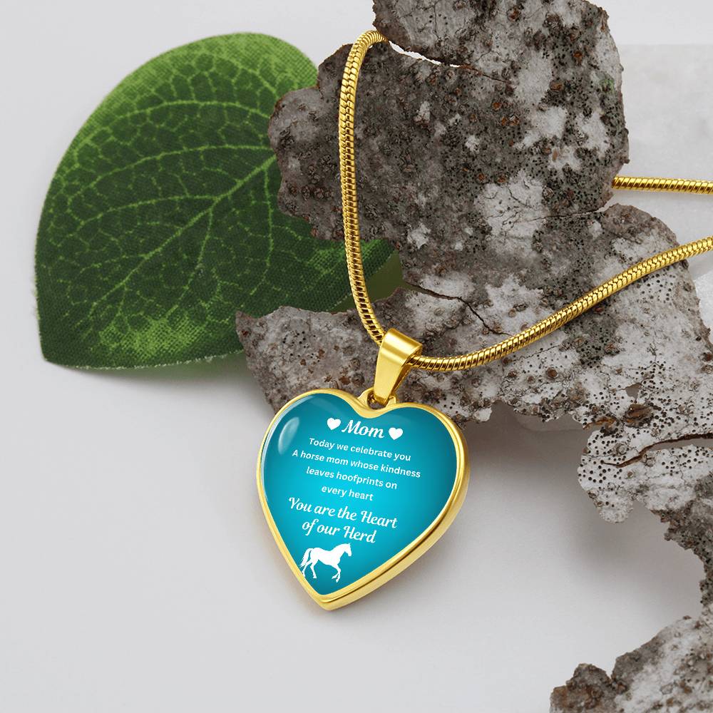 Heart of Our Herd Heart-Shaped Necklace – view 12