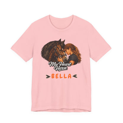 My Heart Horse Personalized T-Shirt – view 17