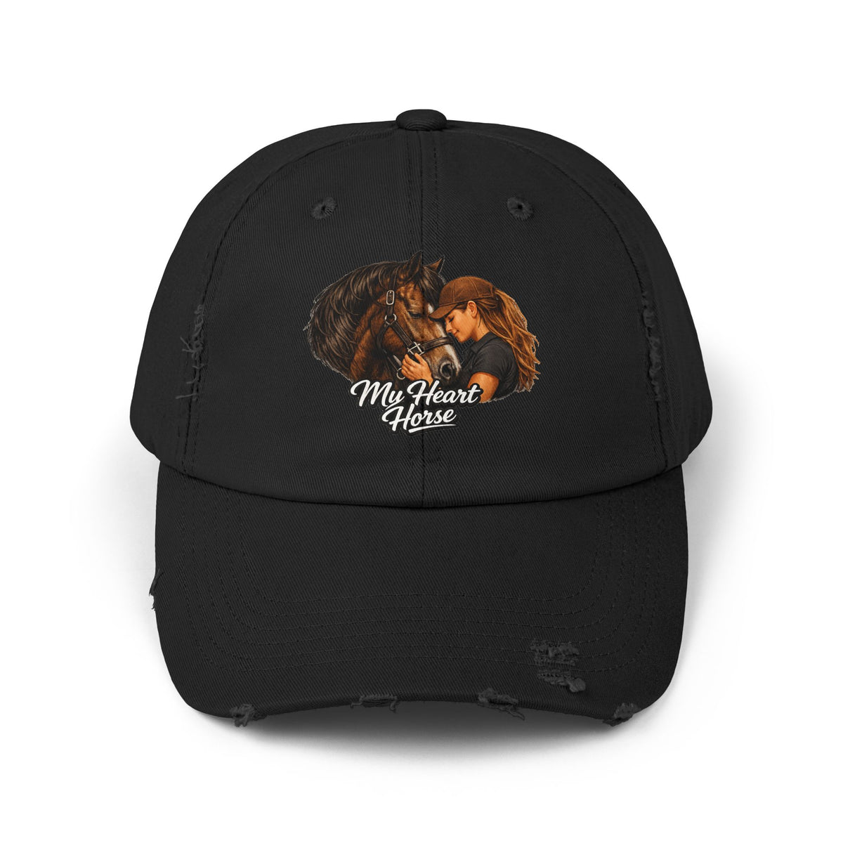 My Heart Horse Distressed Cap – view 7