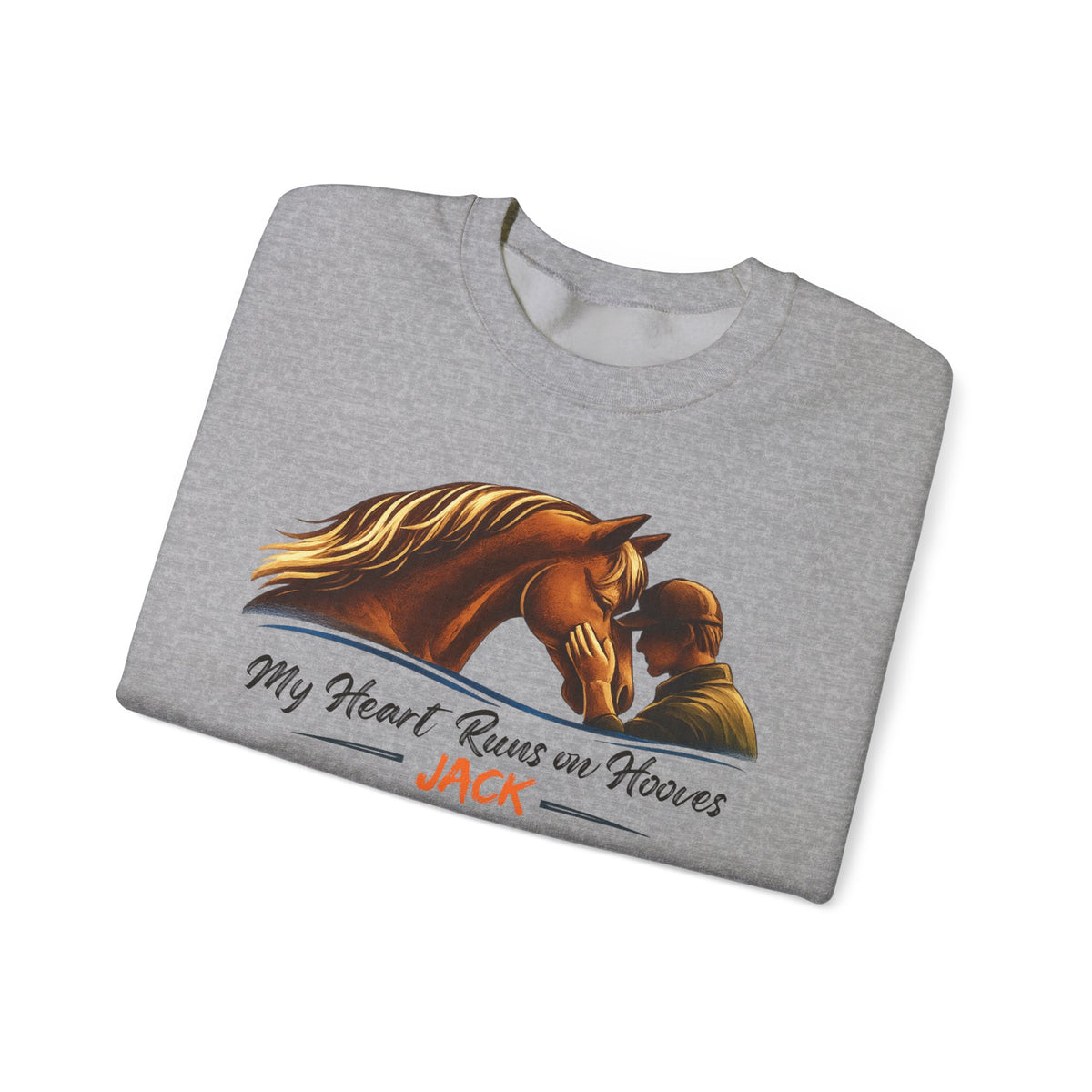 My Heart Runs on Hooves Sweatshirt – view 8