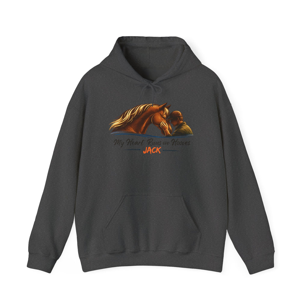 My Heart Runs on Hooves Hoodie – view 5