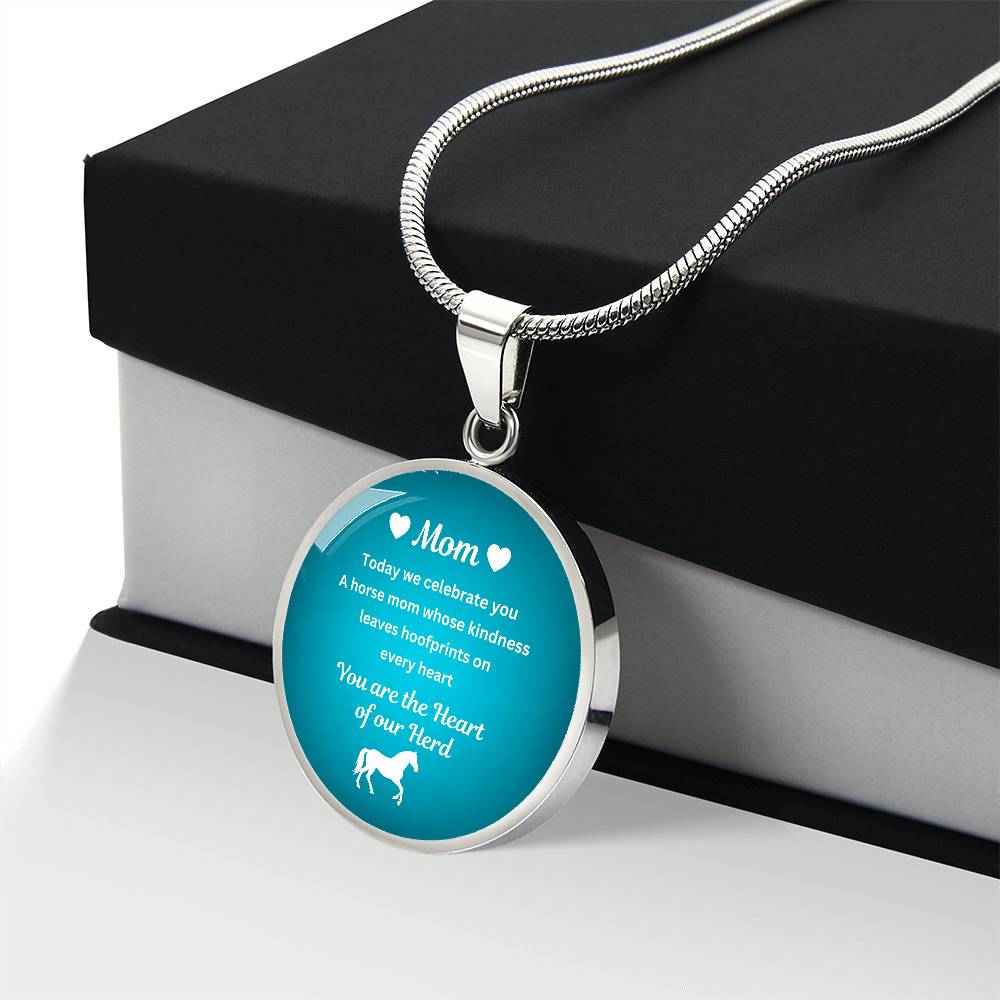 Heart of Our Herd Round-Shaped Necklace – view 3