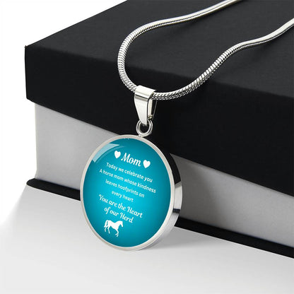 Heart of Our Herd Round-Shaped Necklace – view 3