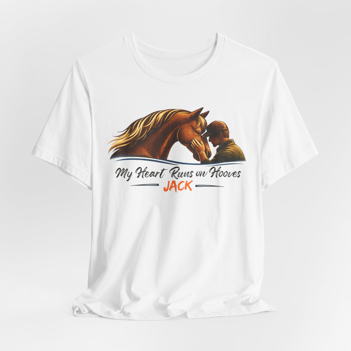 My Heart Runs on Hooves Tr-Shit – view 18