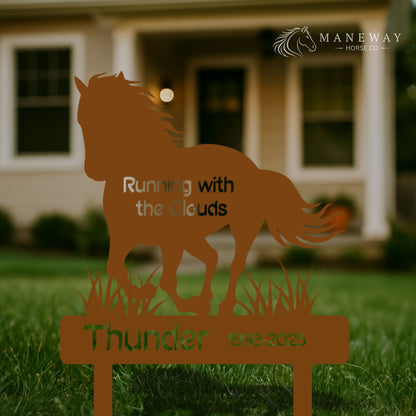 Running with the Clouds Horse Memorial Stake – view 7