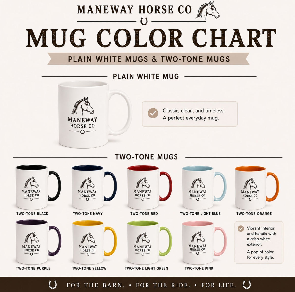 Trust the Bond Horse Mug – view 7