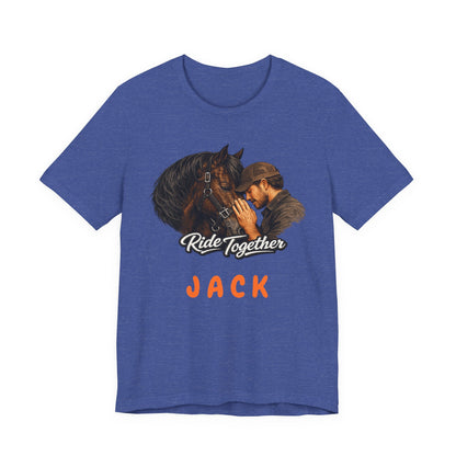 Ride Together Personalized Horse T-Shirt – view 14