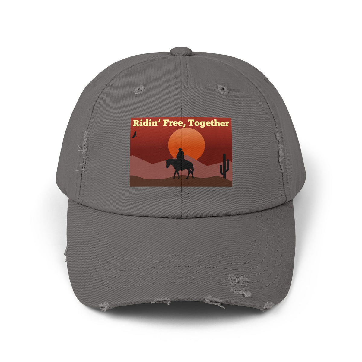 Ridin' Free Together Distressed Cap – view 10