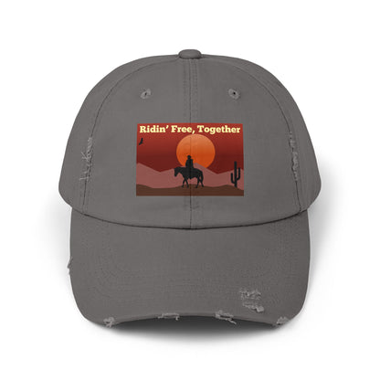 Ridin' Free Together Distressed Cap – view 10