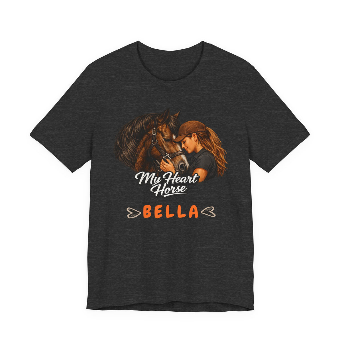 My Heart Horse Personalized T-Shirt – view 13
