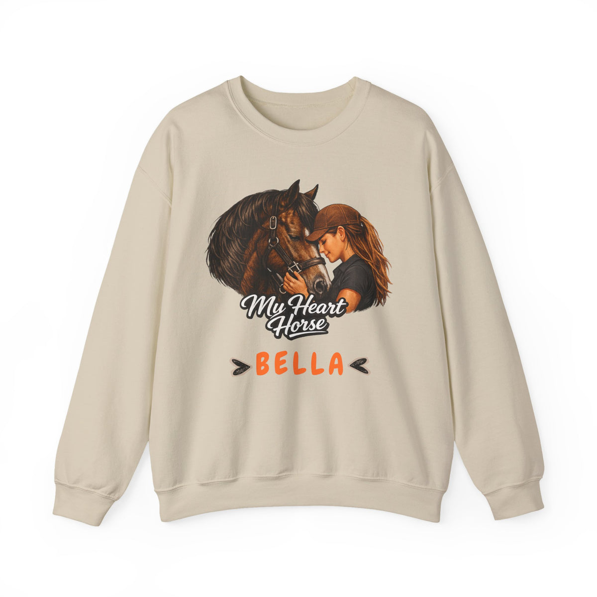 My Heart Horse Personalized Sweatshirt – view 6