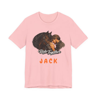 Ride Together Personalized Horse T-Shirt – view 20