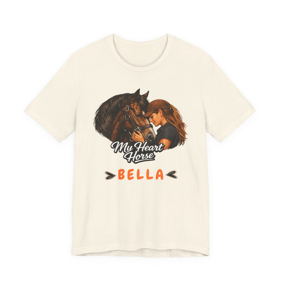 My Heart Horse Personalized T-Shirt – view 9
