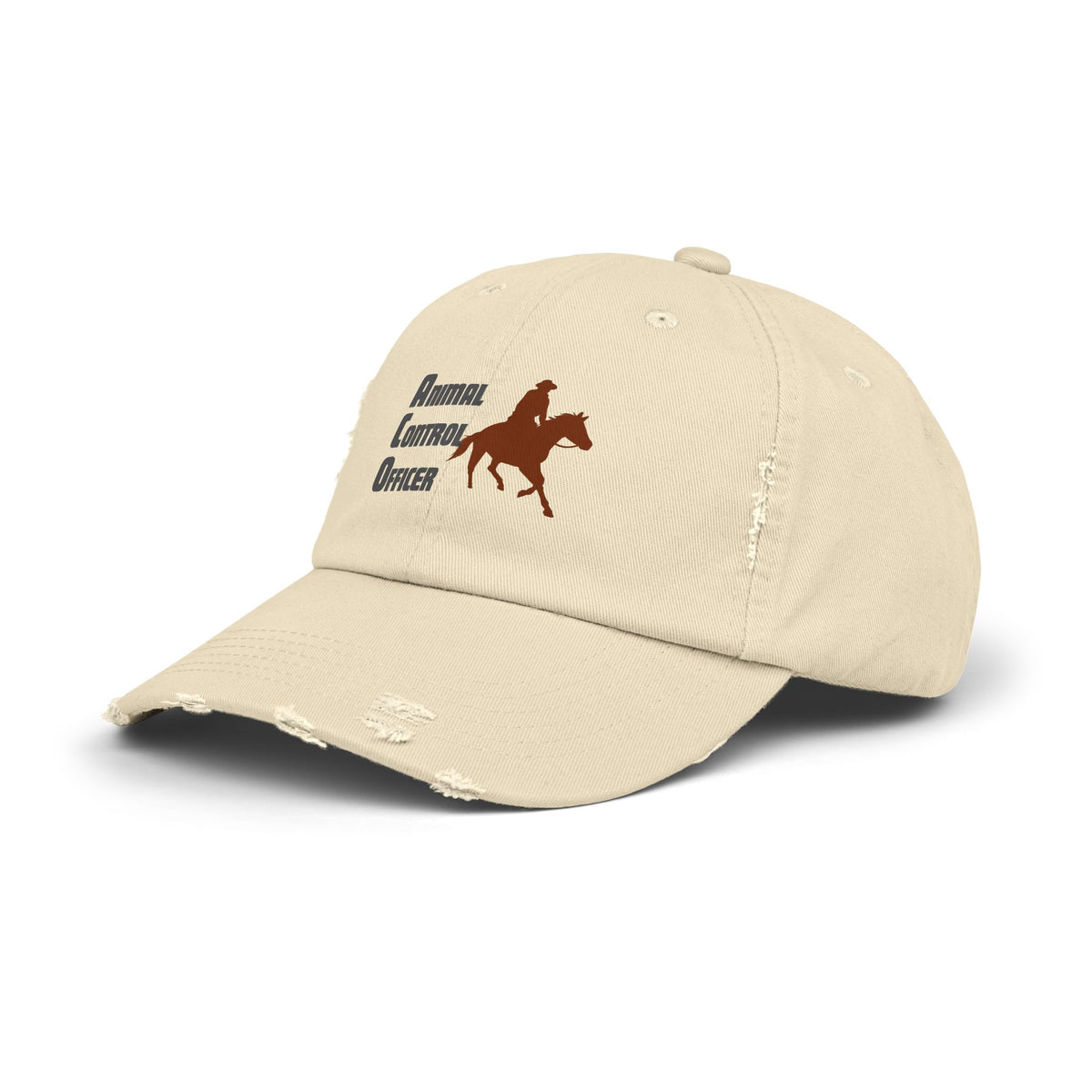 Animal Control Officer Horse Distressed Cap – view 6