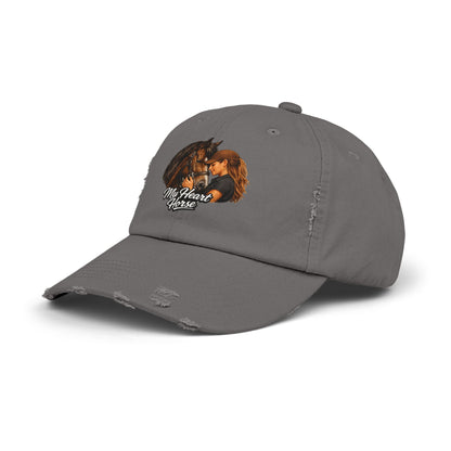 My Heart Horse Distressed Cap – view 15