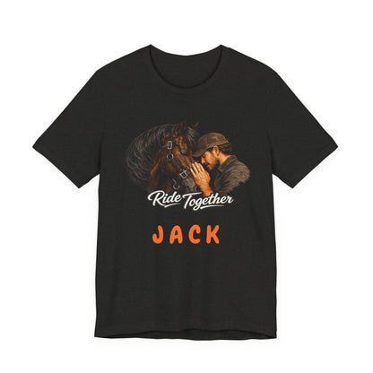 Ride Together Personalized Horse T-Shirt – view 13
