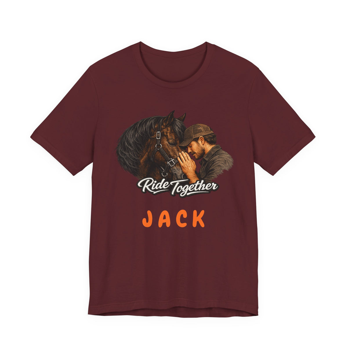 Ride Together Personalized Horse T-Shirt – view 19