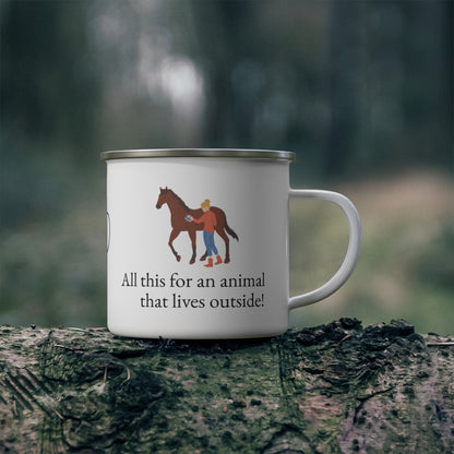 All This for an Animal Enamel Mug – view 5