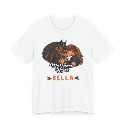 My Heart Horse Personalized T-Shirt – view 6