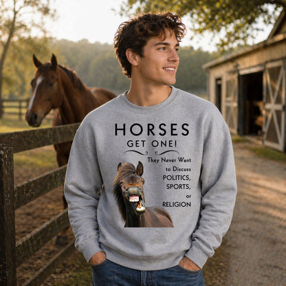 Horses Get One Sweatshirt – view 3