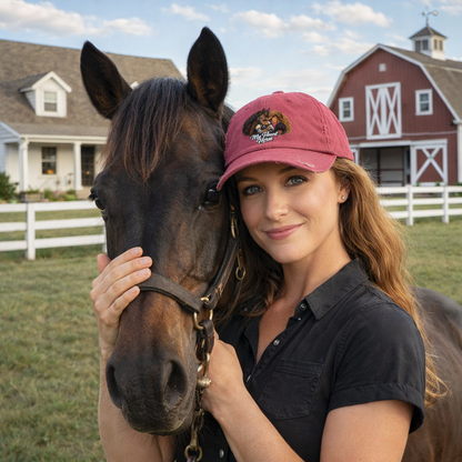 My Heart Horse Distressed Cap – view 4
