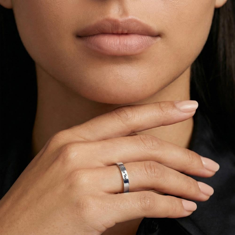 Horseback Riding Mom Message Ring – view 9