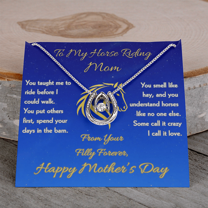 Personalized Horse Memorial Photo Circle Necklace – view 11