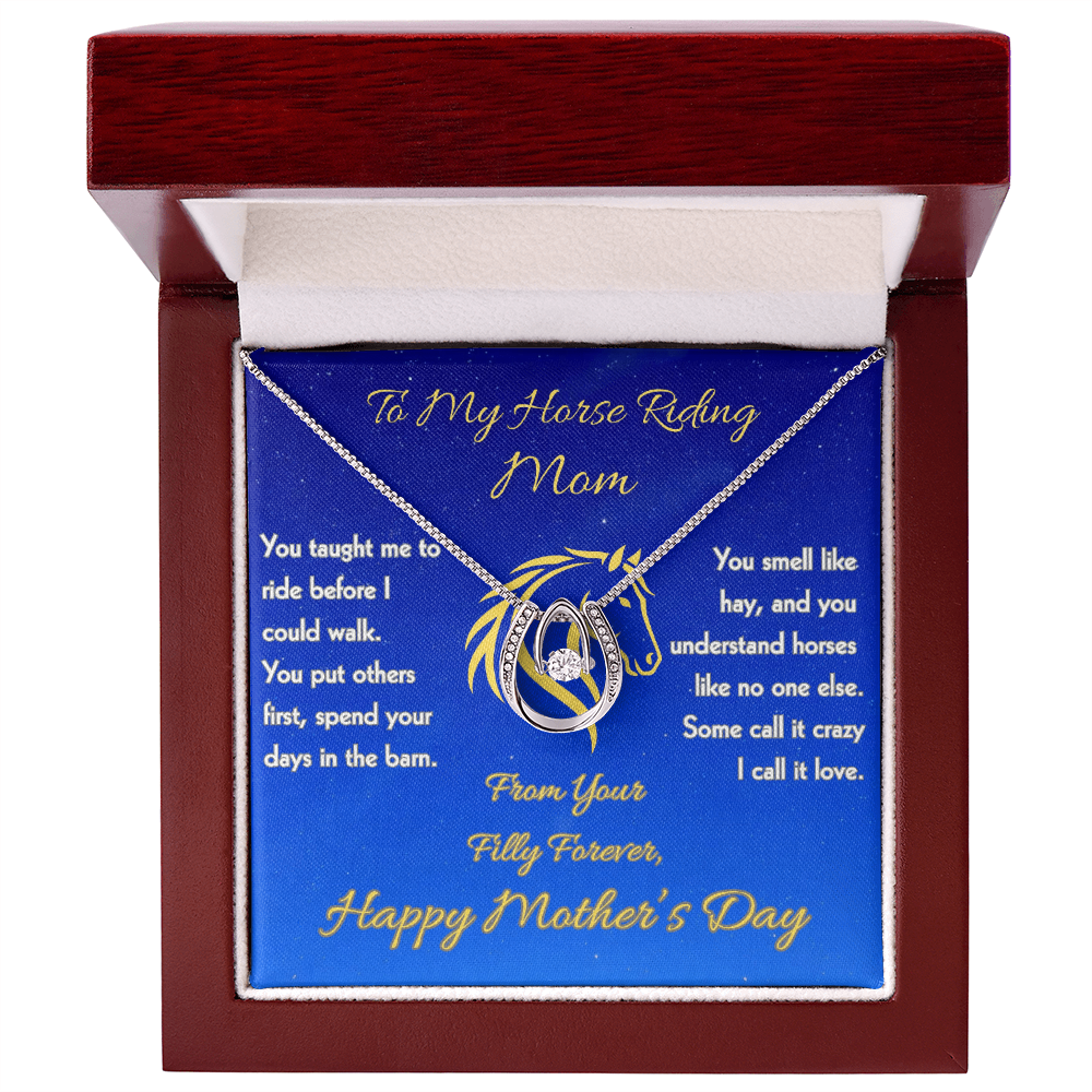 Personalized Horse Memorial Photo Circle Necklace – view 10