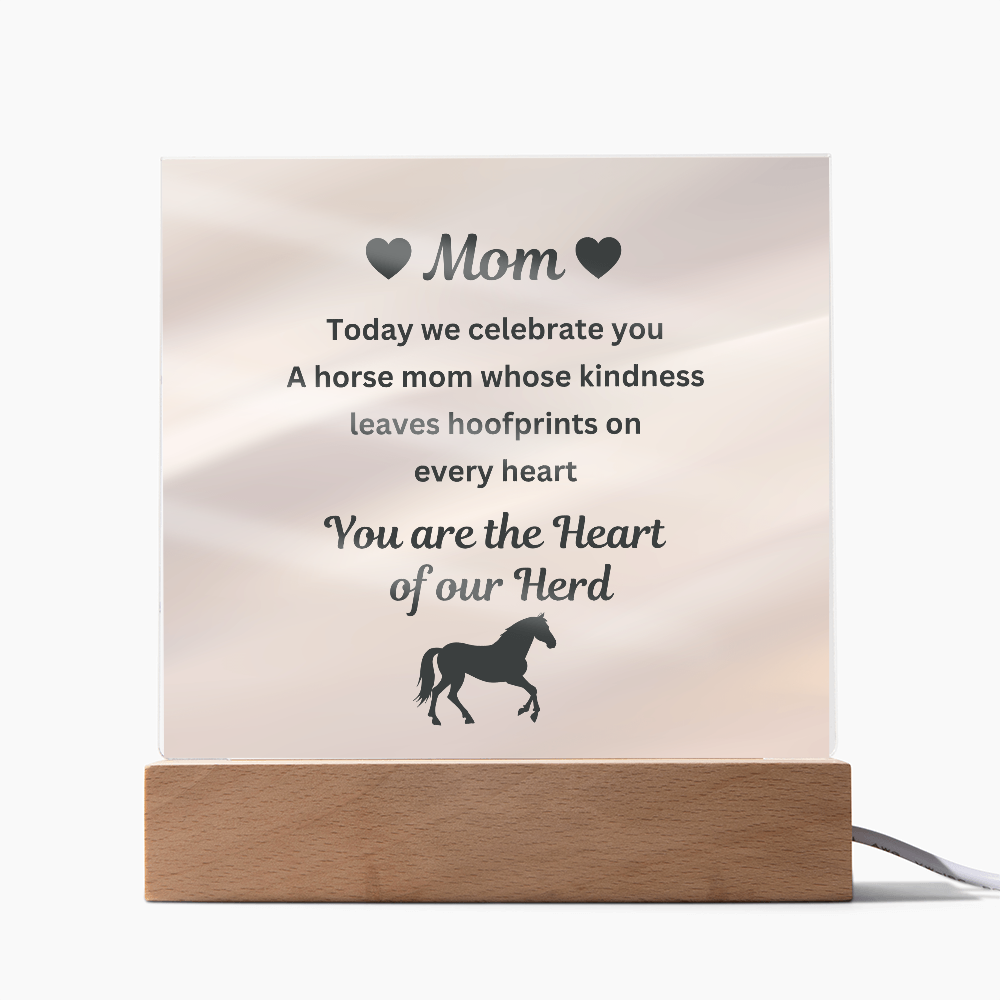 Heart of Our Herd White Acrylic Plaque – view 12