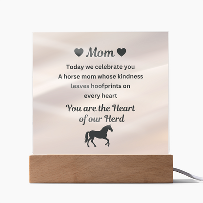 Heart of Our Herd White Acrylic Plaque – view 12