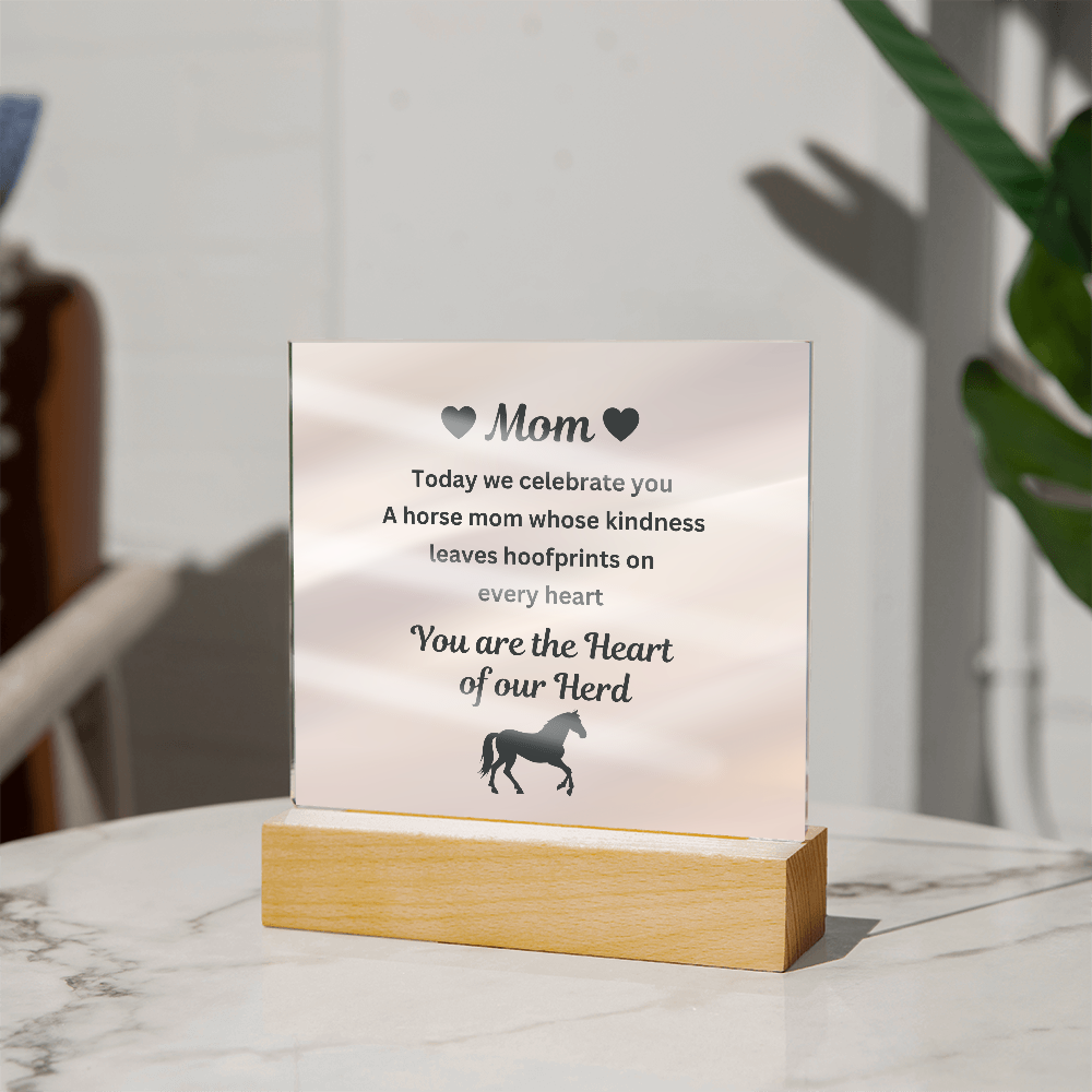 Heart of Our Herd White Acrylic Plaque – view 10